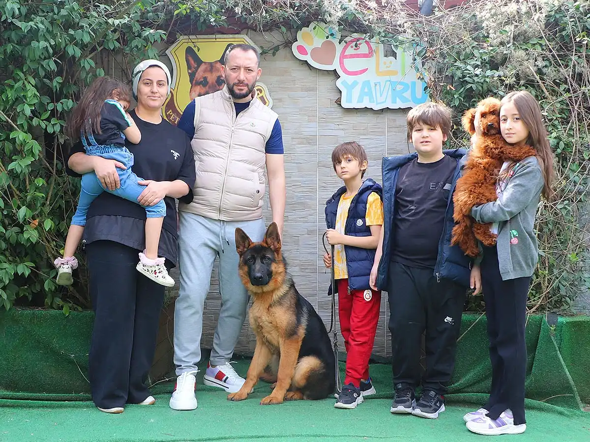 Sevgili Burhanettin Bey ve ailesi Elit Yavrularına kavuştular