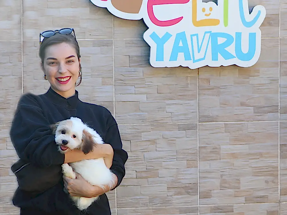 Dilara Hanım, Coton de Tulear yavrusuna kavuştu