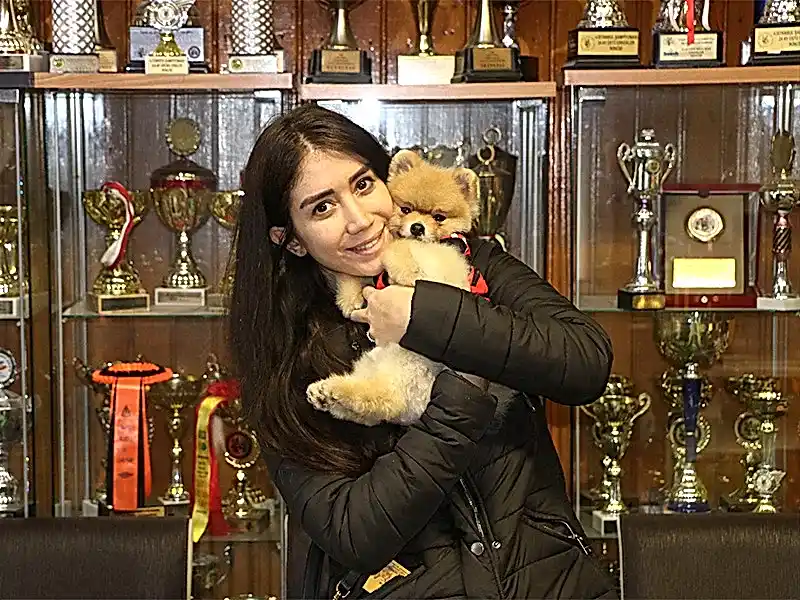 Ece Koçali, Pomeranian cinsi elit yavrusuna kavuştu