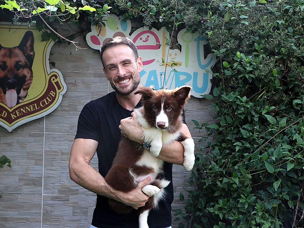 Emre Bey Border Collie kızına kavuştu