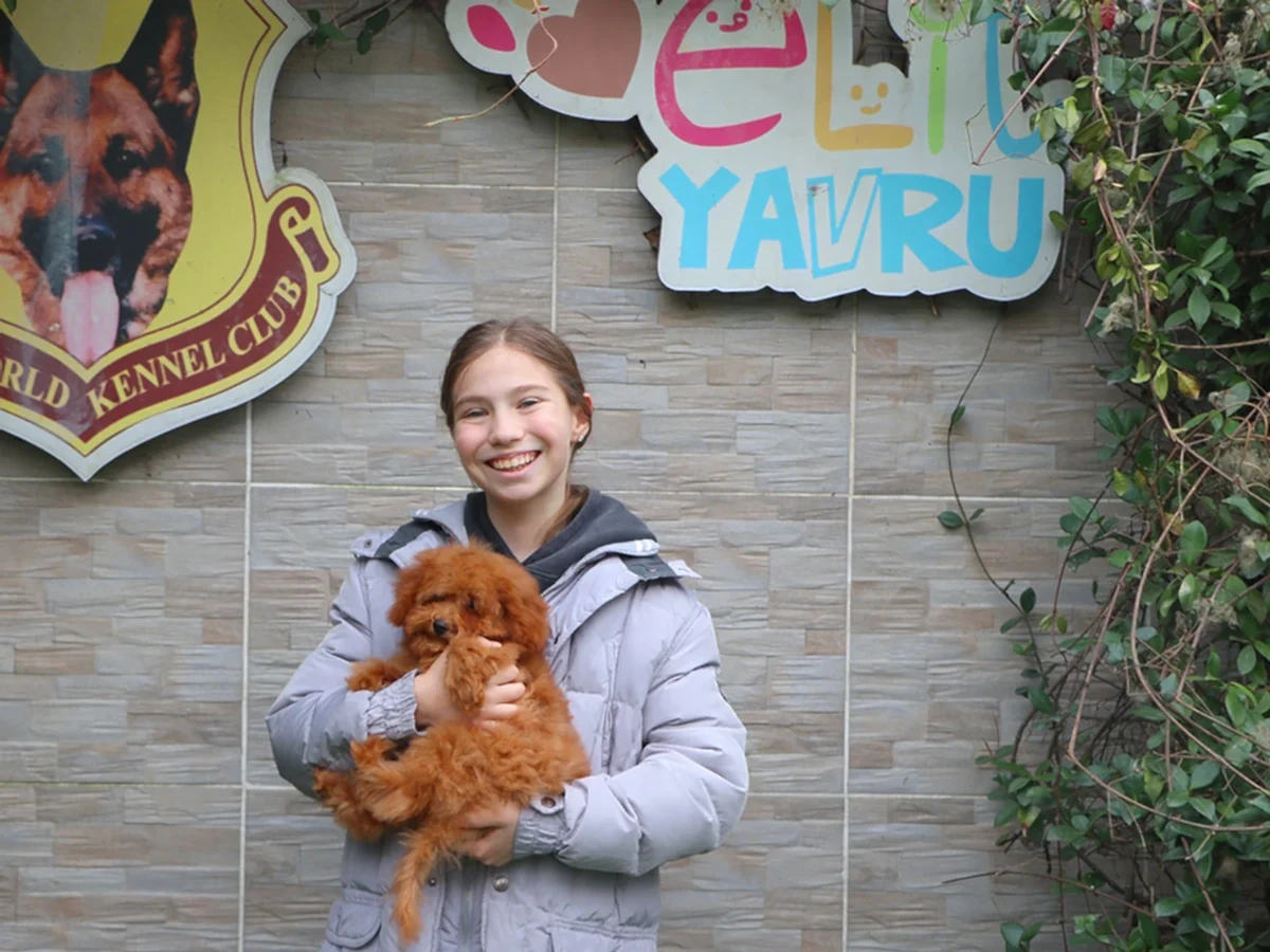 İlkay Hanım ve ailesi Poodle yavrularına kavuştular