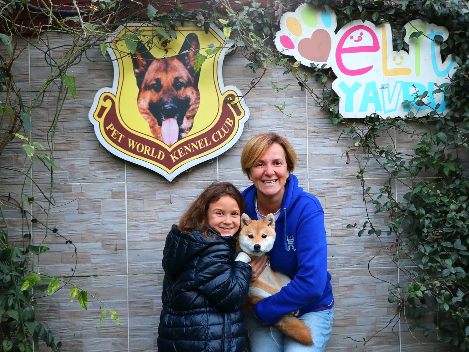 Menent Hanım ve ailesi Shiba İnu yavrularına kavuştular