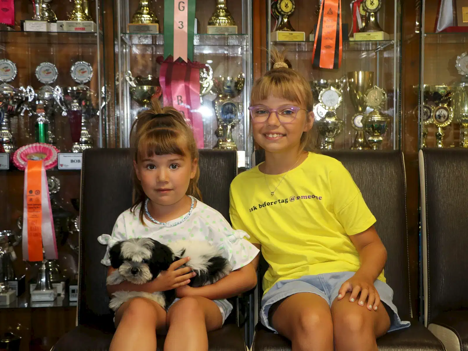 Mercan ailesi Minik Morkie yavrularına kavuştular