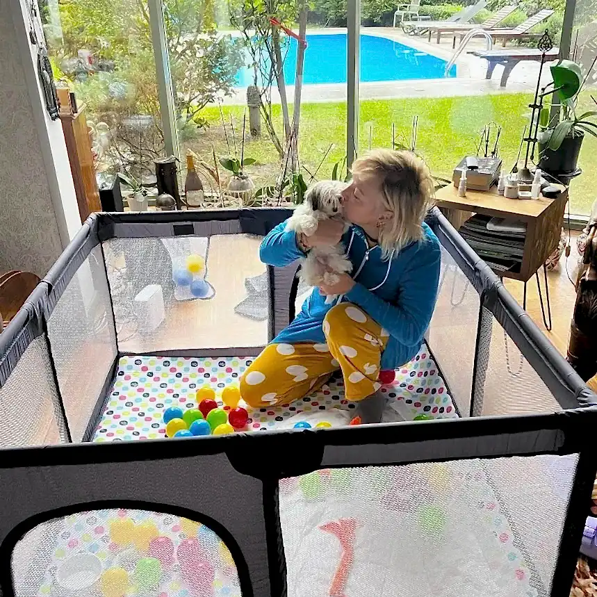 Sevgili Berna Laçin Romeo'ya kavuştu