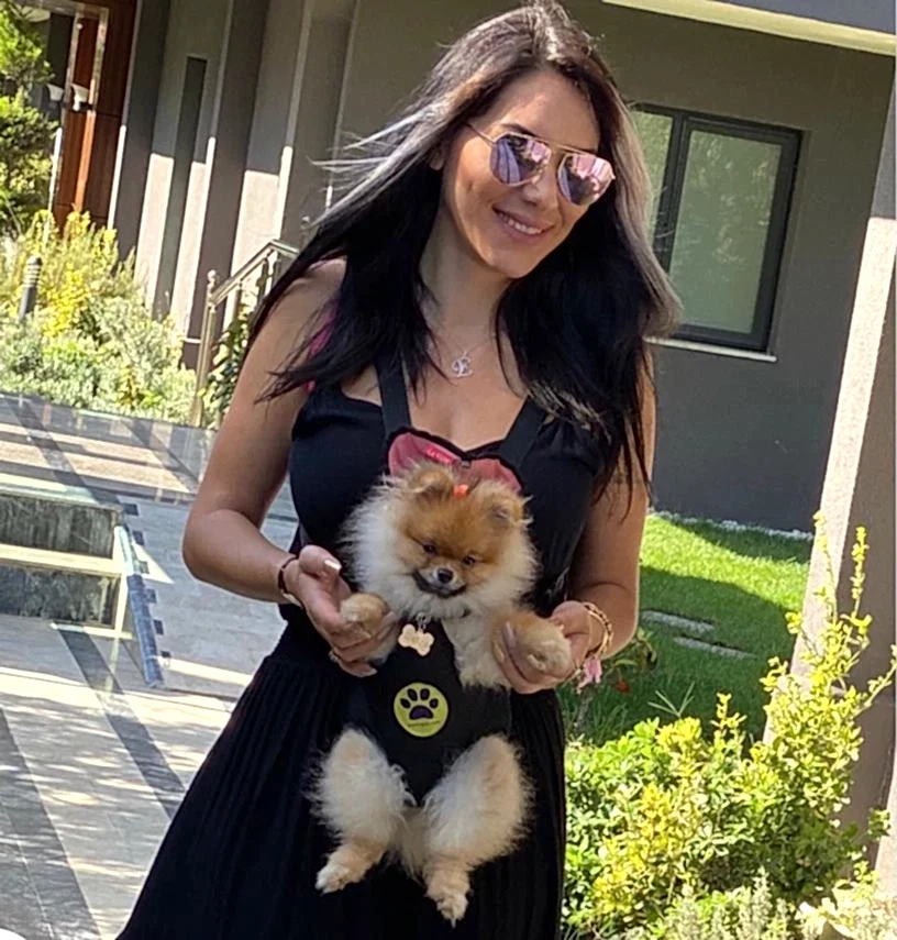 Sevgili Eda hanım Teacup Pomeranian dostu Aycan'a kavuştu