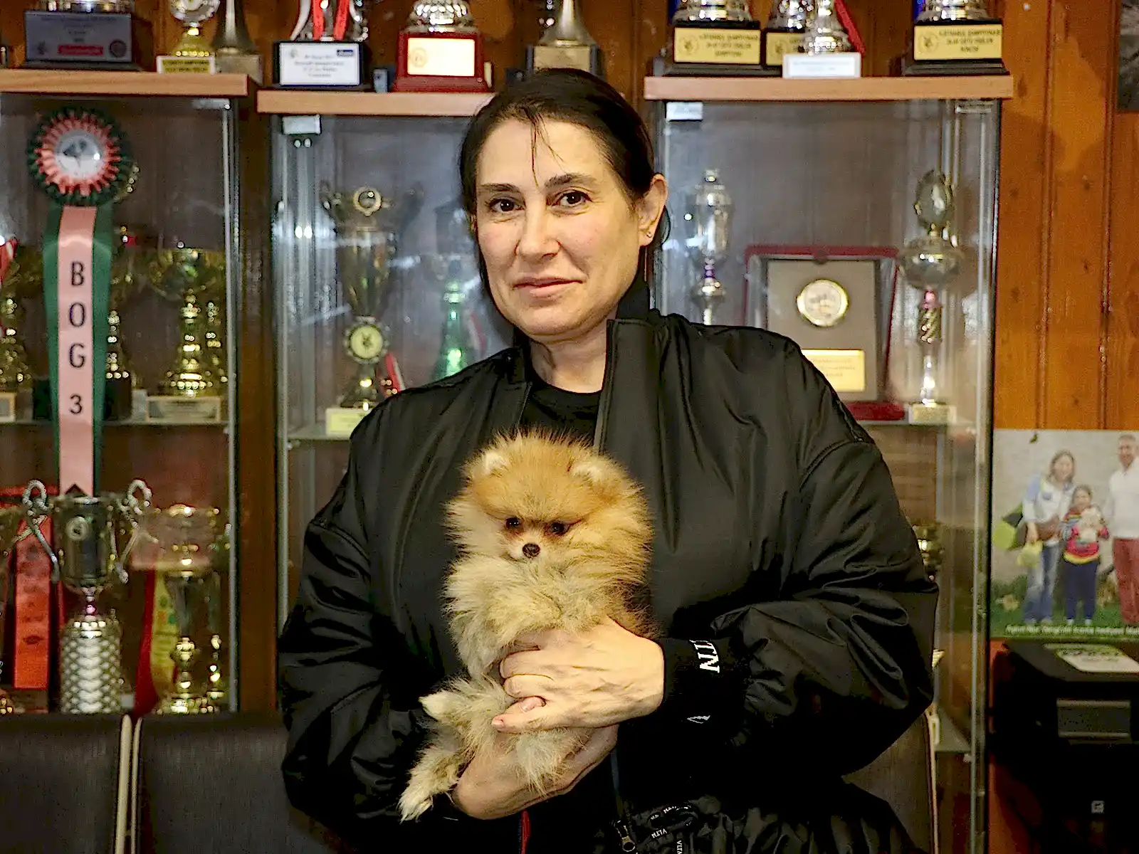 Sibel hanım Teacup pomeranian dostu Paris'e kavuştu