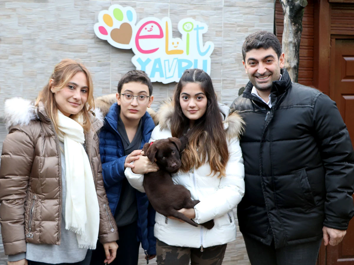 TEOG 1.si Adnan Uğur, Labrador cinsi yavrusuna kavuştu