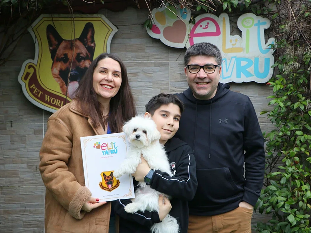 Çanakkale'de yaşayan dostumuz Mochie Temel itaat eğitimini tamamladı